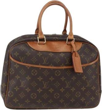 Louis Vuitton Pre-owned Handbags, female, Brown, Size: ONE SIZE Pre-owned Vintage Canvas Handbag