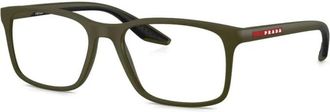 Prada PS 08Rv 15X1O1 Optical Frame - Heren - Brillen - Groen - 54 MM - Accessoires