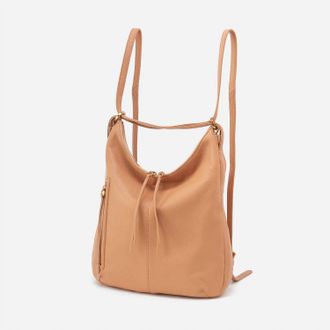 Hobo Womens Merrin Convertible Backpack In Sandstorm