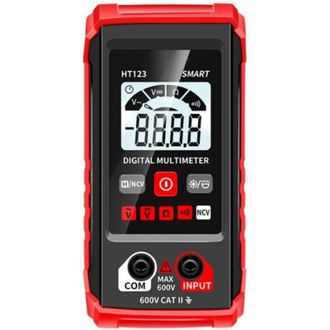 OEM Mult&iacute;metro Digital Ht-123, 2000 Mediciones Inteligentes, Volt&iacute;metro De Rango Autom&aacute;tico, Funci&oacute;n De Voltaje Sin Contacto, Comprobador De Voltaje, Mide