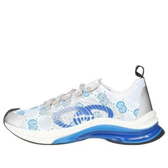 Gucci Run Sneaker White Blue 680900-USN10-8485