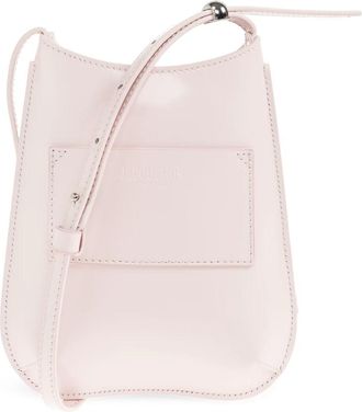 Jacquemus Phone Accessories, female, Pink, Size: ONE SIZE Bisou Phone Pouch