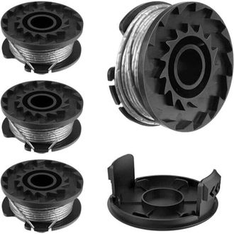 OEM Carrete De Hilo Para Desbrozadora Bosch Easygrasscut 18 23 26 Art 23 26 (bosch F016800569 / F16800385, 4 Piezas) - Crezuo
