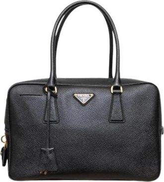 Prada Pre-owned Vintage Handtas - Dames - Vintage Handtas - Zwart - ONE Size - Leer - Vintage