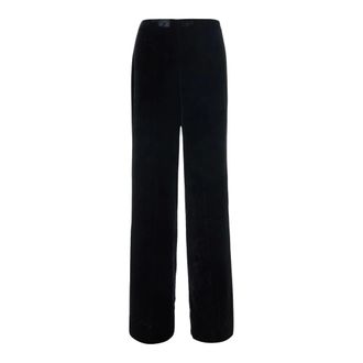 P.A.R.O.S.H. P.a.r.o.s.h., Broeken, Dames, Zwart, S, Velvet Oversize Broek