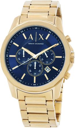 A|X Armani Exchange Chronograph Quartz Blue Dial Mens Watch AX7151SET