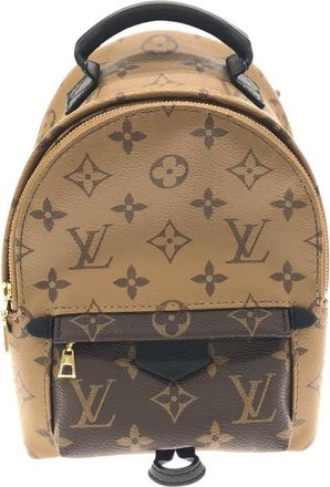 Louis Vuitton Monogram Reverse Marron Coated Canvas Backpack (Pre-Owned)