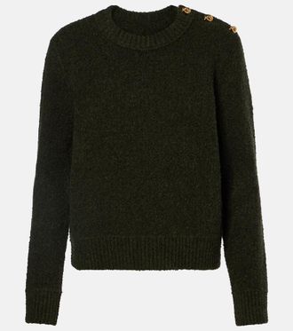 Bottega Veneta Knot boucl&eacute; sweater