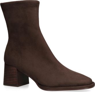 Steve Madden Womens Suede Nextstep Boots - Brown - Size UK 6