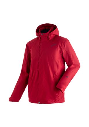 Maier Sports Funktionsjacke MAIER SPORTS Metor Therm M, Herren, Gr. 60, rot (rubinrot), 100% Polyester, Jacken Funktionsjacke, Wattiert, wasserdicht, atmungsaktiv,