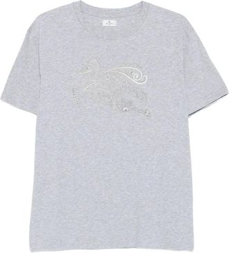 Etro Hombre, Camisetas, Gris, Talla: M