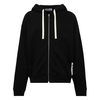 Jil Sander Sudadera con cremallera - Sweatshirts & Hoodies - Hombre - Negro - XL