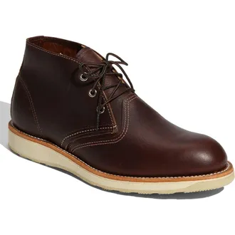 Red Wing Shoes Classic Chukka Boot in Brown- 3141 at Nordstrom