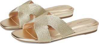 Easy Spirit Calera Womens Sandals Gold : 8.5 W (D), Rubber/Synthetic