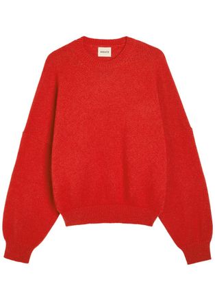 Khaite Margaux Cashmere Jumper - Orange - XS (UK6 / XS)