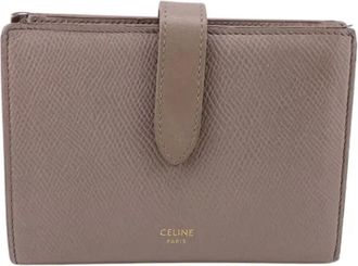 Celine Pre-owned Wallets, female, Beige, Size: ONE SIZE Pre-owned Vintage Wallet