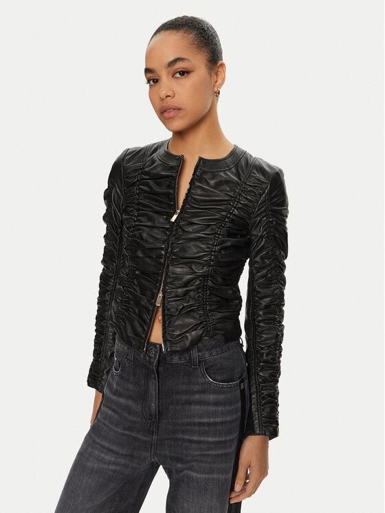 Chiodo Giubbotto Pelle Pinko Giacche Pinko Chiodo Pelle Chiodo