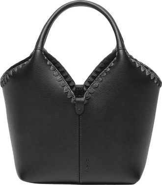 Oryany Vanessa Leather Satchel in Black at Nordstrom