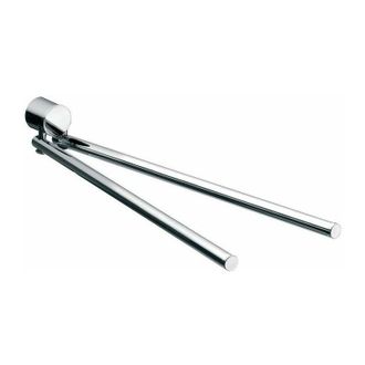 Emco Emco - Toallero Rondo 2, De 2 Brazos, Giratorio, 464 Mm, Cromado
