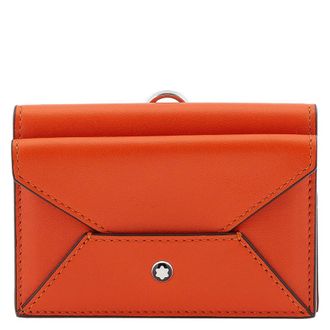 Montblanc Meisterstuck Selection Soft Card Holder - Spicy Orange
