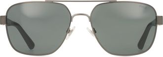 Polo Ralph Lauren PH3154 905087 Mens Sunglasses Gunmetal Size 62