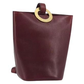 Celine Pre-owned Bucket Bags, female, Red, Size: ONE SIZE Pre-owned Vintage Shoulder Bag