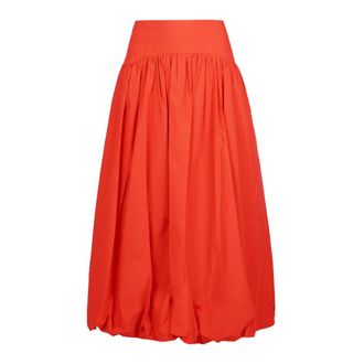 ottod'Ame Midi Skirts, female, Red, Size: 2XS Gonna lunga a palloncino