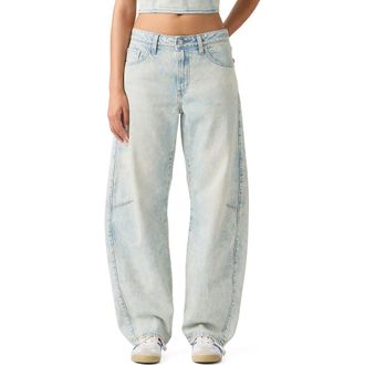 Levi's Baggy Dad Barrel Jeans in Cielito Lindo Acid at Nordstrom, Size 23 32