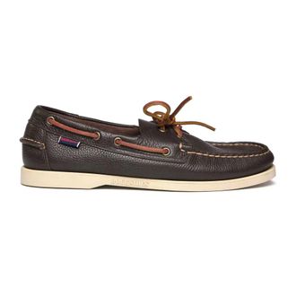 Sebago Portland Boat Shoe - Heren - Bootschoenen - Bruin - 45 EU - Leer - Schoenen