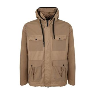 Herno Cargo Cotton Jacket - male - Herno - Light Jackets - Brown - 2XL - Jackets