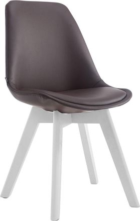 Clp Silla De Comedor Manado Marr&oacute;n Blanco