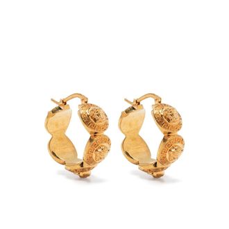 Versace Tribute Medusa Hoop Earrings