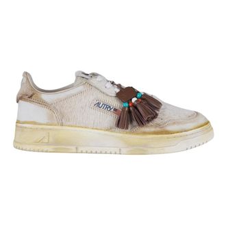 Autry Reelwind Low Sneakers - Dames - Schoenen - Beige - Maat: 38 EU Leer