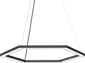 Lumicom Esagono L&aacute;mpara De Techo &Oslash;60 Monocolor Brillo