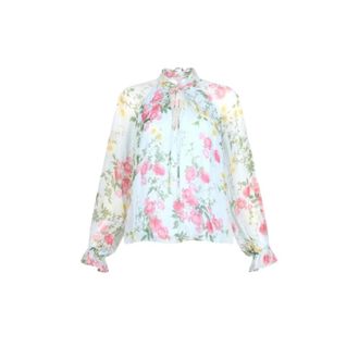 Liu Jo Blouses, female, Multicolor, Size: XL Floral Blouse