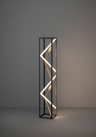 Eglo Eglo PENELA Black & Gold Floor Lamp