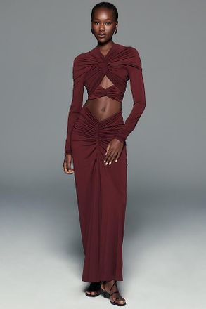 Ronny Kobo Brogan Maxi Skirt
