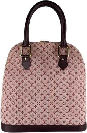 Louis Vuitton Pre-owned Monogram Mini Handbag - Dames - Vintage Handtas - Roze - ONE Size - Vintage