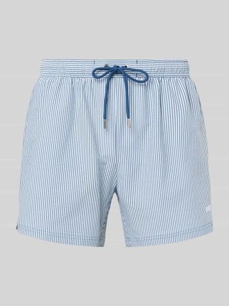 HUGO BOSS Badeshorts mit Tunnelzug Modell VELVETFISH in Blau, Gr&ouml;&szlig;e XXL