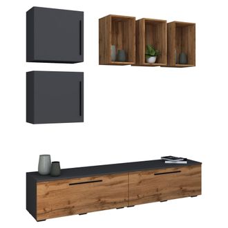 ebuy24 Pared De La Extensi&oacute;n De La Pared Del Gabinete Pared Residencial Arila L 200x190x40 - Vcm
