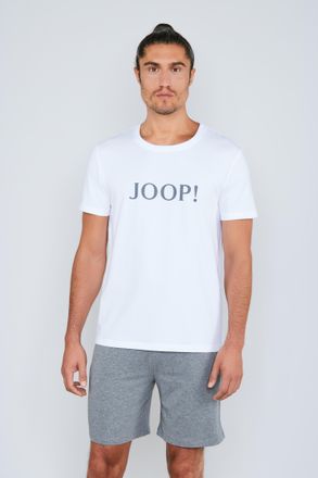 Joop T-Shirt JOOP Comfort, Herren, Gr. XXL, weiss (wei&szlig;), Jersey, Obermaterial: 95% Baumwolle, 4% Elasthan, 1% sonstige Fasern, unifarben, normal h&uuml;ftlang,