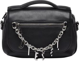Diesel Logos Mini Messanger - Dames - Handtassen - Zwart - ONE Size - Tassen