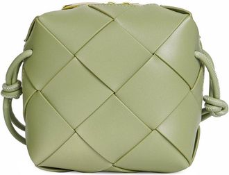 Tiffany & Fred Woven Leather Crossbody