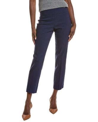 Jones New York Pull-On Wide Waistband Straight Ankle Pant