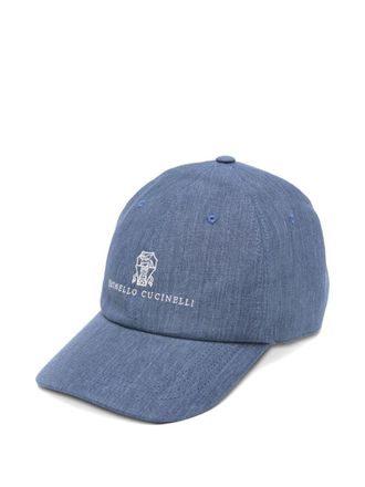 Brunello Cucinelli Brunello Cucinelli Logo Baseball Cap
