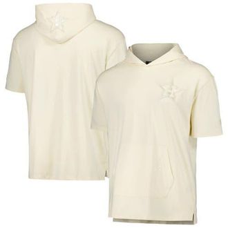 Pro Standard Mens Pro Standard Cream Houston Astros Neutral Short Sleeve Hoodie T-Shirt at Nordstrom, Size Xxx-Large