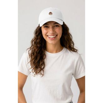 Dalix Sourdough Dad Cap in White at Nordstrom