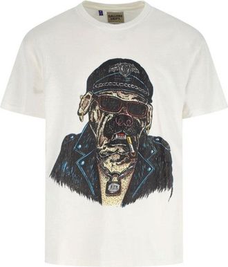 Gallery Dept. Classic White T-Shirt With Minimalist Design