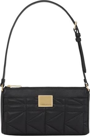 Karl Lagerfeld K Kuilt Schoudertas - Dames - Schoudertassen - Zwart - ONE Size - Leer - Tassen