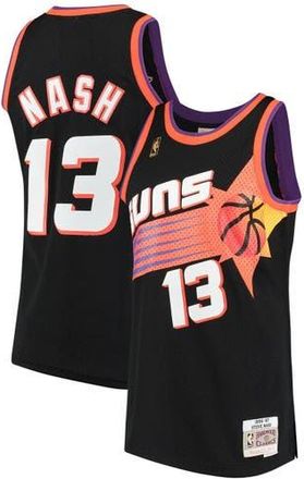 Mitchell & Ness Mens Mitchell & Ness Steve Nash Black Phoenix Suns 1996/97 Hardwood Classics Swingman Jersey at Nordstrom, Size Medium